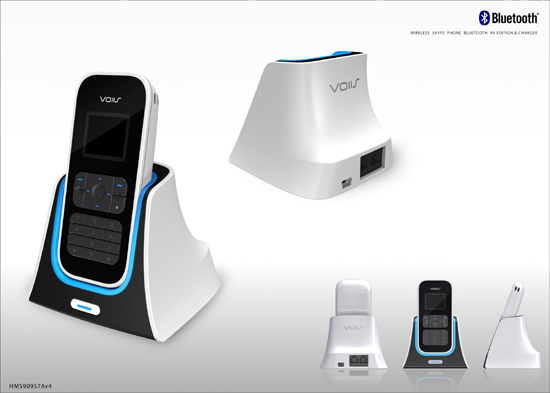 Bluetooth Wireless Skype Phone System