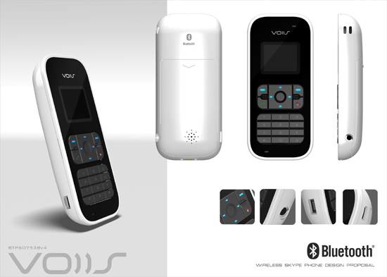 Bluetooth Wireless Skype Phone System