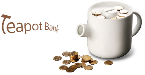 Teapot bank 茶壺存錢筒